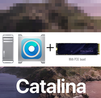 OSX Catalina 10.15.7 for Mac Pro 2009-12 +4,1 + 5,1 [New NVME M.2 