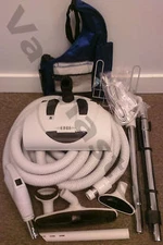 GENUINE Vacuflo Edge electric central vacuum kit w/ 35' hose