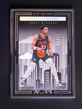 2023-24 Panini Noir Toumani Camara #250 RC Rookie City Edition Metal Frame /25