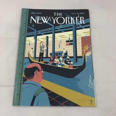 The New Yorker Magazine October 16, 2023 ''Service Changes'' by Yonatal Popper