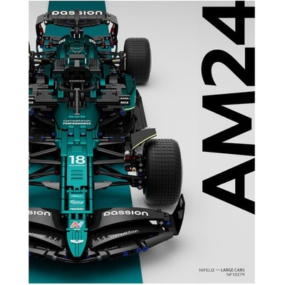 F1 Racing Car Building Kit - 1:8 Scale Collector Set