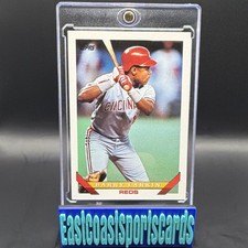 1993 Topps Base Set Barry Larkin #110 Reds MLB Vintage Baseball Card