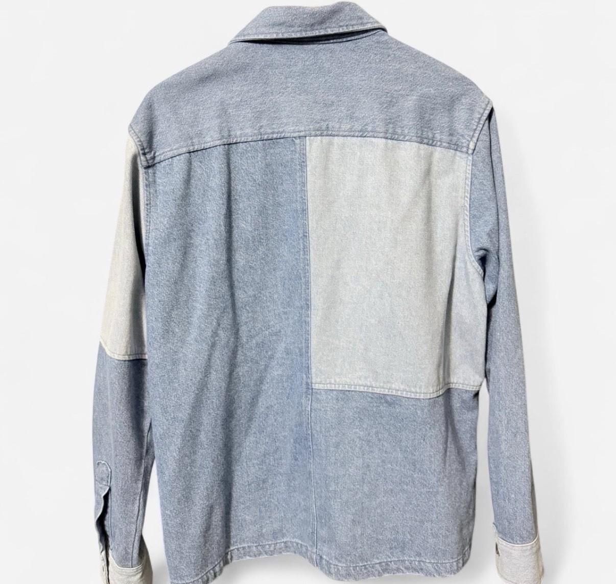 Gap men’s patchwork denim jacketSize medium - image 5