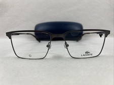 Lacoste L2296 033 Brown Eyeglasses 55 17 145 Frames  Case - NEW