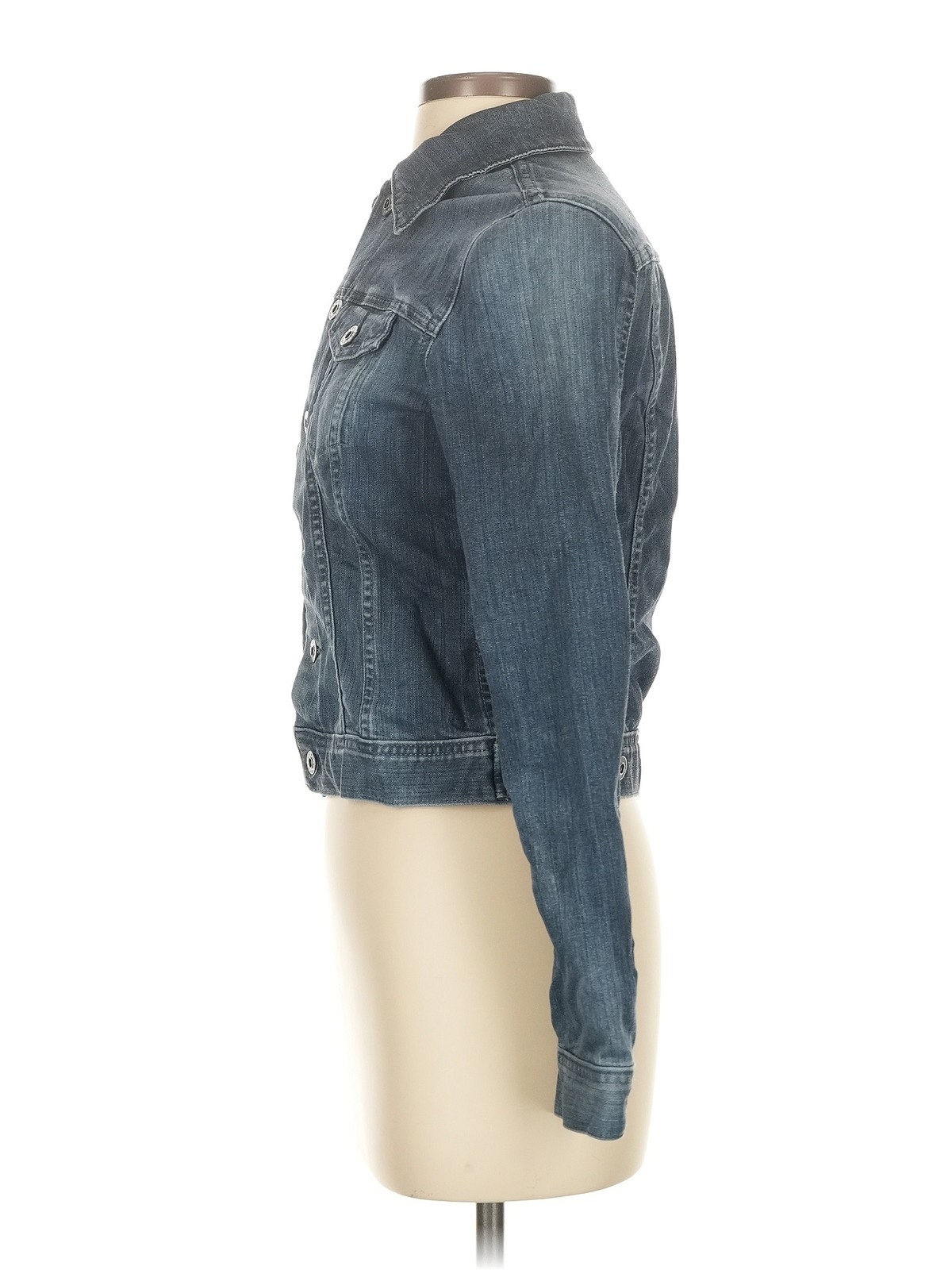 Adriano Goldschmied Women Blue Denim Jacket XS thumbnail 4