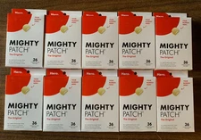 10 Pack -  MIGHTY PATCH Hero Cosmetics - Original, Pack of 36 Pimple Patches