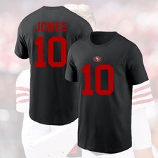 HOT! Mac Jones #10 San Francisco Team Player 2025 Name and Number Fan Favorite