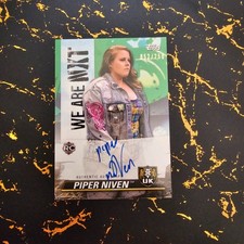 2021 Topps WWE NXT - Piper Niven Auto on Card 052/250