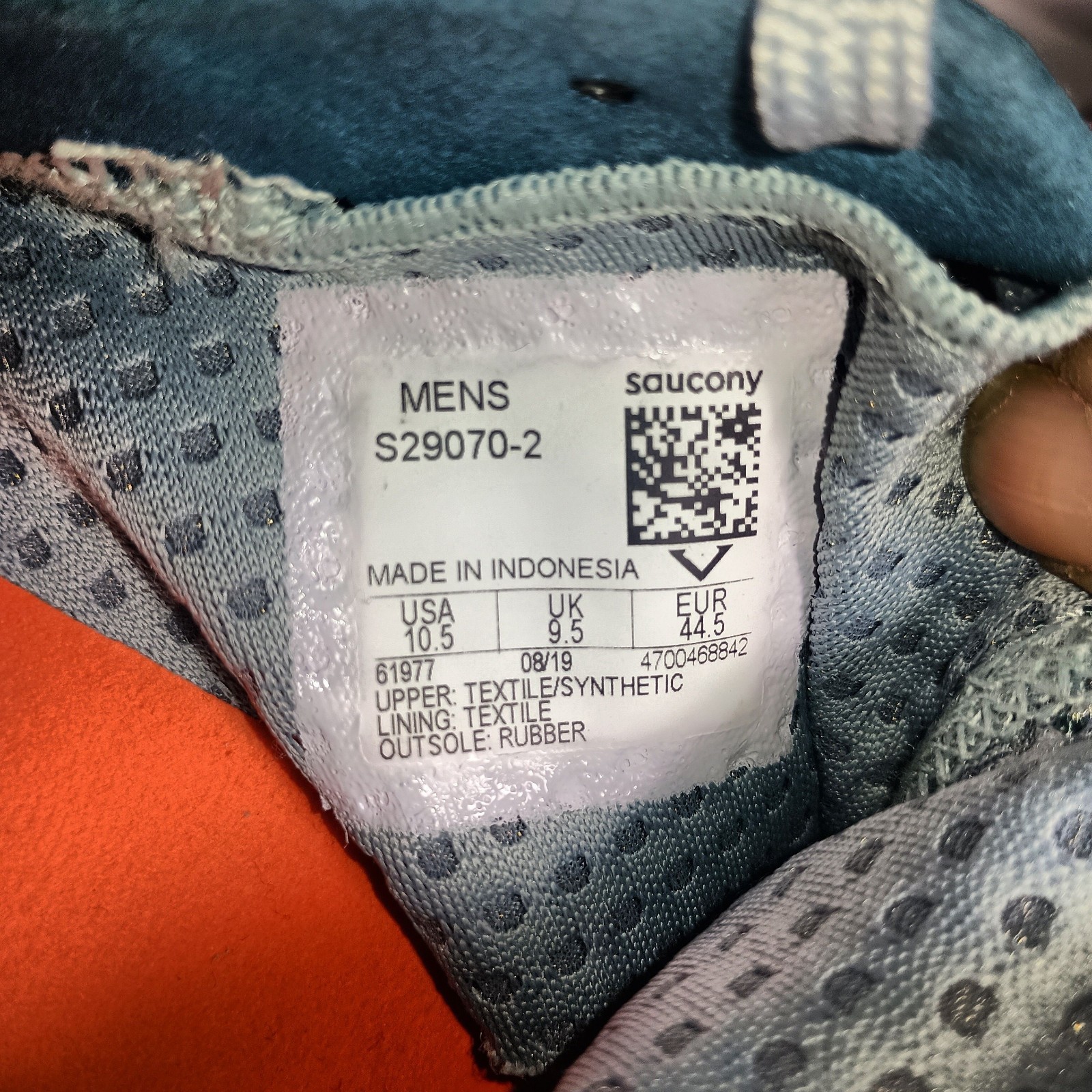 Size 10.5 - Saucony Endorphin 3 Men's Track Shoes S29070-2 W/ Spikes & Tool thumbnail 8