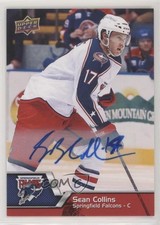 2014-15 Upper Deck AHL Auto Sean Collins #58 Auto 0a3