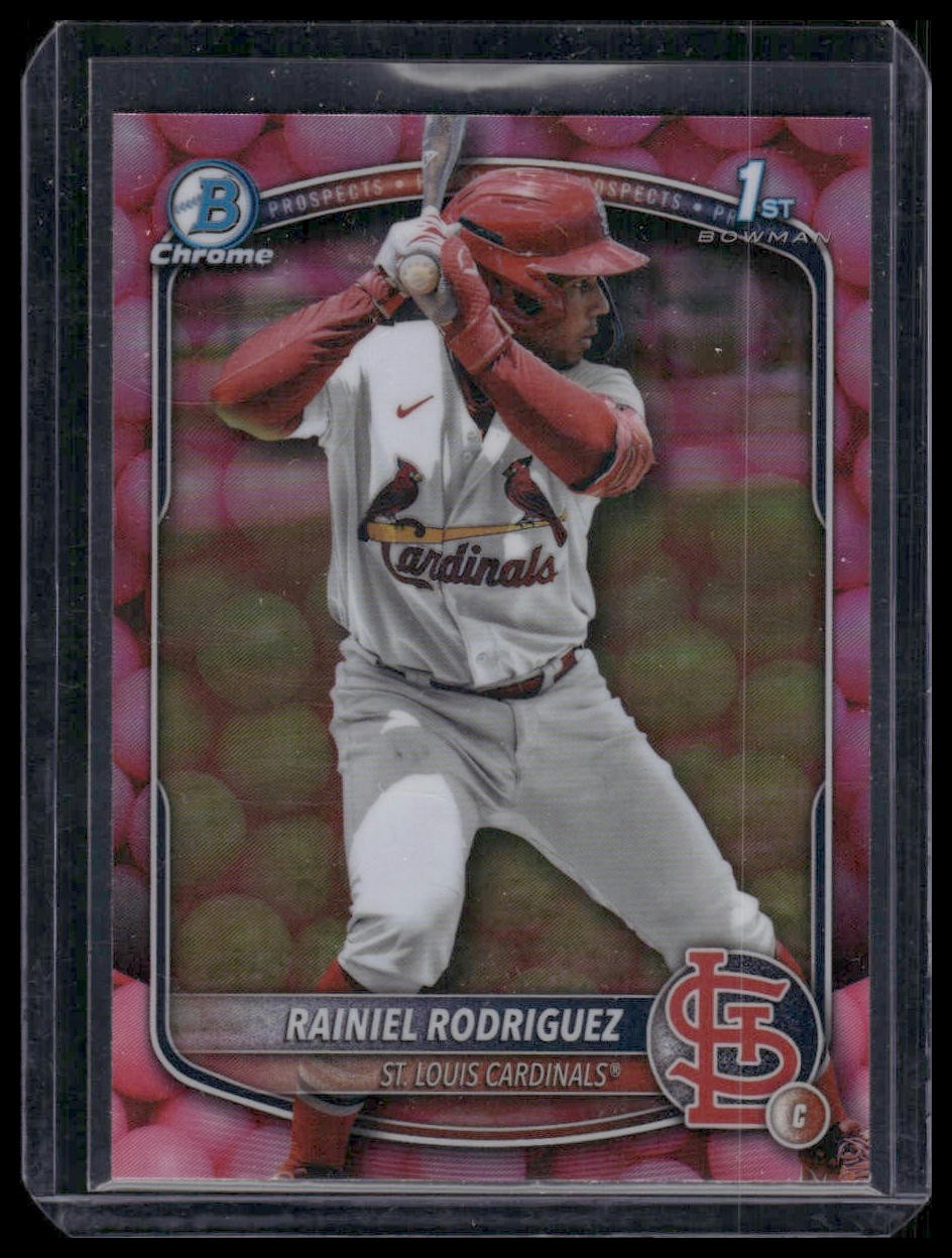 2025 Bowman Chrome #BCP-200 Rainiel Rodriguez Prospects Gum Ball