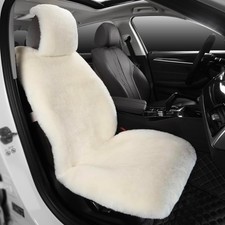 Fluffy Fur Sheepskin Car Seat Cover Automotive Interior Accessories Seat Covers