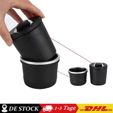 2x Auto-Aschenbecher mit LED Kfz-Windaschenbecher mit Deckel & Gluttöter & Licht