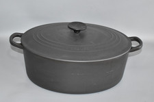 Le Creuset Alter Schmortopf Gänse- Bräter France Gusseisen Vintage 31cm Fach H2H
