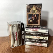 VTG Country Cassette tapes lot of 10 Country Dolly Parton Reba McIntire more