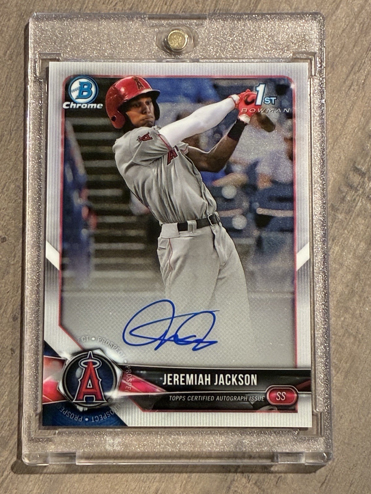 2018 Bowman Draft - Chrome Draft Autographs Jeremiah Jackson #CDA-JJ...