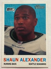 2005 Topps Heritage #43 Shaun Alexander Seattle Seahawks