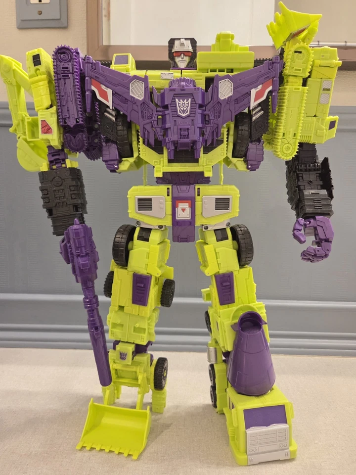 Transformers Combiner Wars Devastator Titan Figure Set w/PC-06 Upgrade Kit 2014 - Image 3 of 4