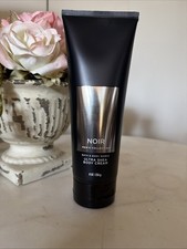 Bath  Body Works NOIR Ultra Shea Body Cream Men 8 oz Silver Label