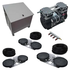 Half Off Ponds APRPS3-CAB 6.7 CFM System, Cabinet, Fan, (3) 10" EPDM Diffusers