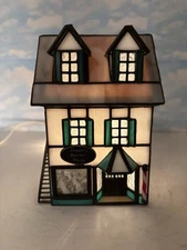 Forma Vitrum™ stained glass houses "Jessie's Barber Shop" NO. 11310