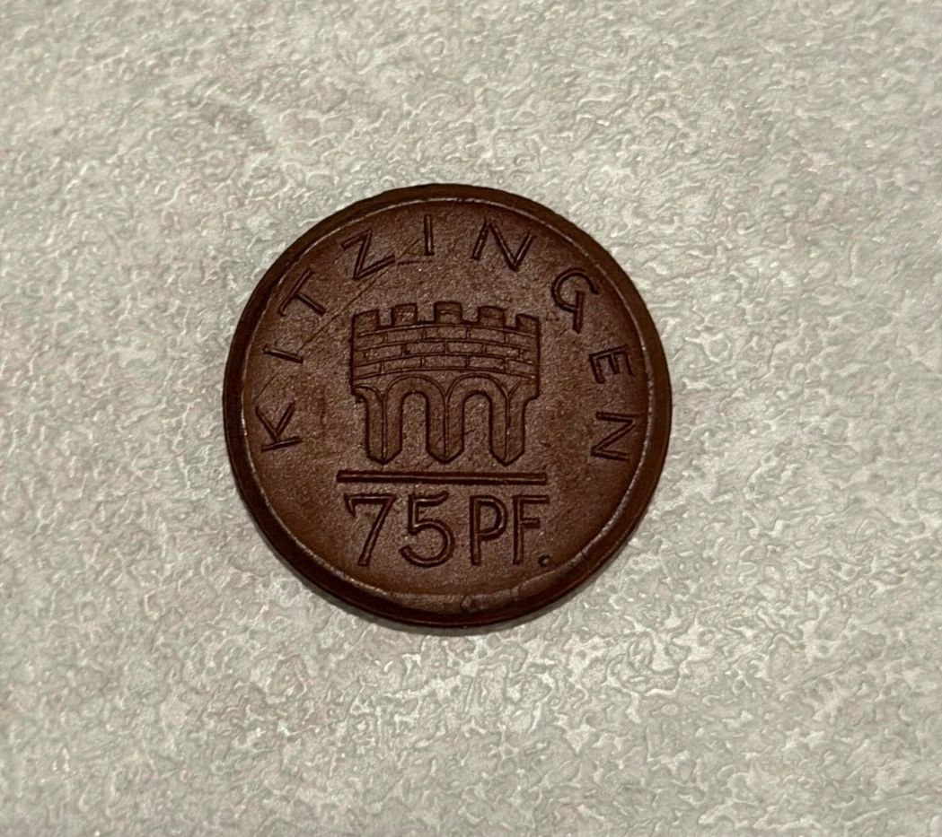 ドイツ1921年 25マルク 布幣 ドイツ1921年 25マルク 布幣 ドイツ1921年