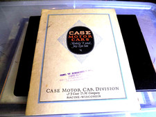 1920s J.I. Case Threshing Machine & Motor Vehicle Car sales brochure booklet