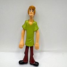 BURGER KING Scooby-Doo Shaggy Bendable Figure Plastic Toy 2000 Hanna-Barbera