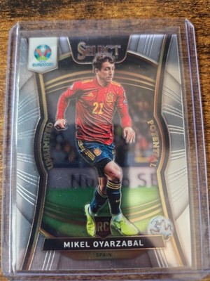 2020 Select UEFA Euro Soccer Mikel Oyarzabal Unlimited Potential Rookie RC #UP-7