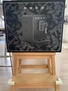 Smeg Fully Automatic Bean To Cup Coffee Machine Black BCC12FBMUS NEW FREE SHIP_