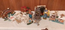 ✅💯Lotto stock vecchie statuine presepe vintage d'epoca anni 60 