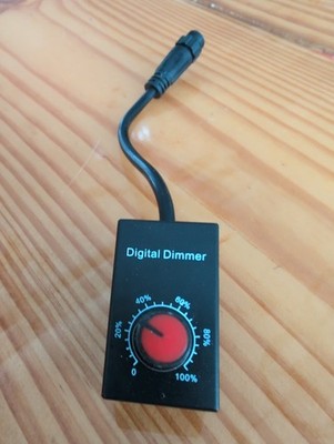 DC 0/1-10V Knob Dimmer Mini Controller Rotary Switches PWM Dimming LED