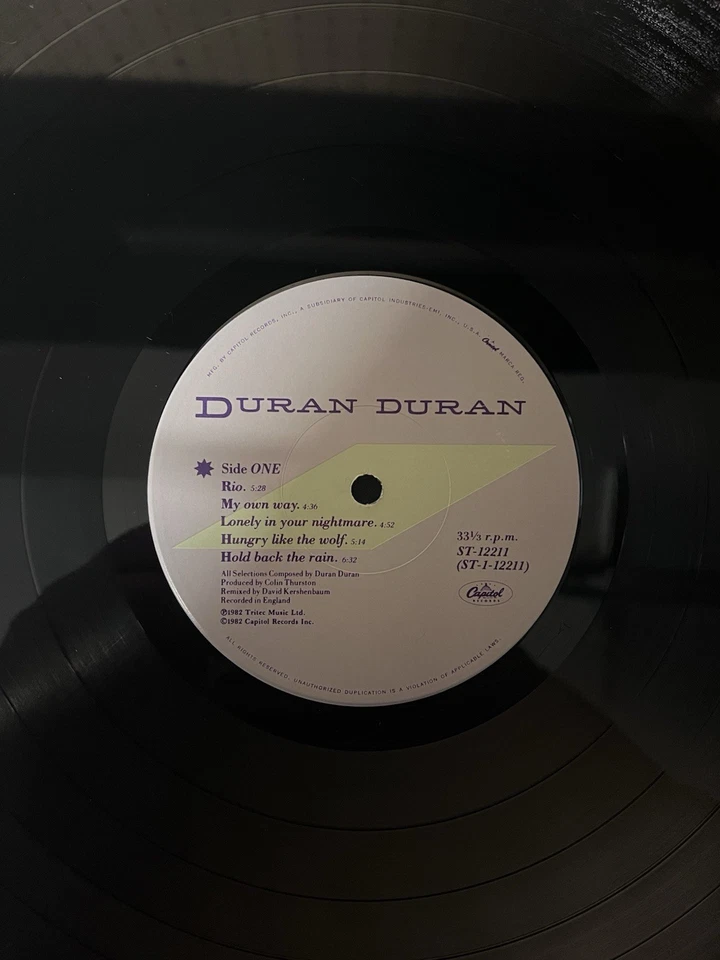 Lot Of 9 New Wave 80’s Rock Pop Vinyl LP Albums ***RECORD ONLY NO COVER*** - Imagem 3 de 4