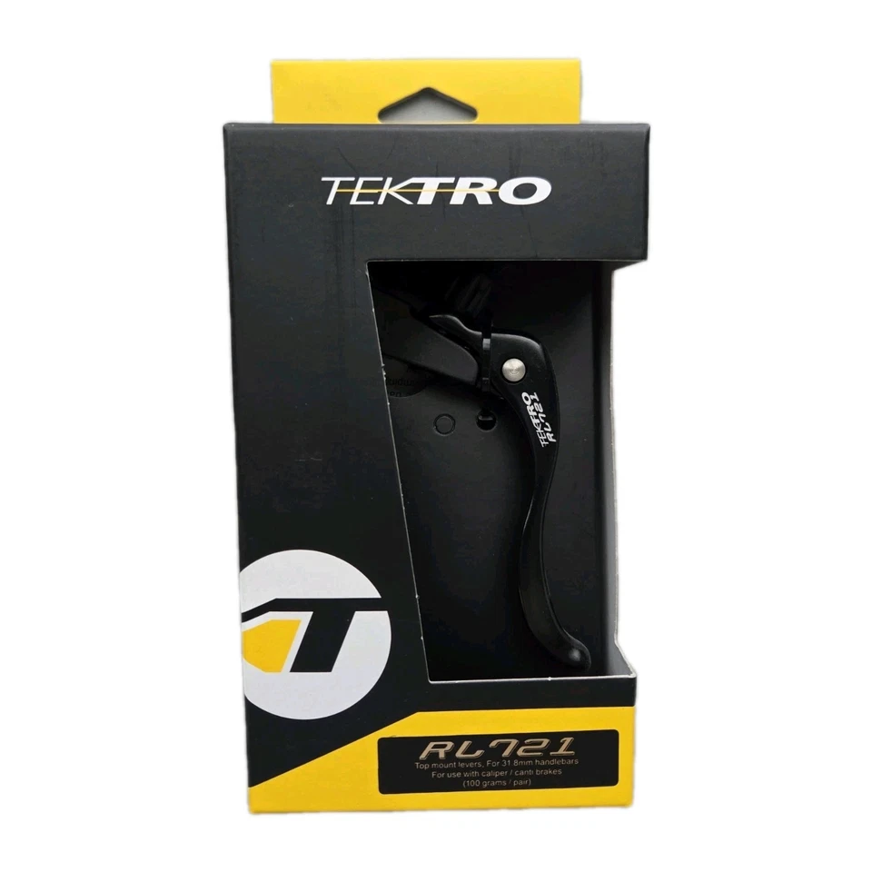 Tektro RL721 Cross-Top Brake Levers 31.8mm Black - Image 2 of 3