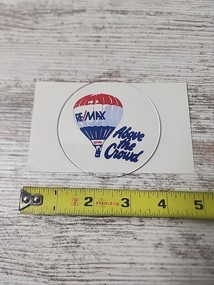 Remax Real Estate Logo On Hard Plastic
