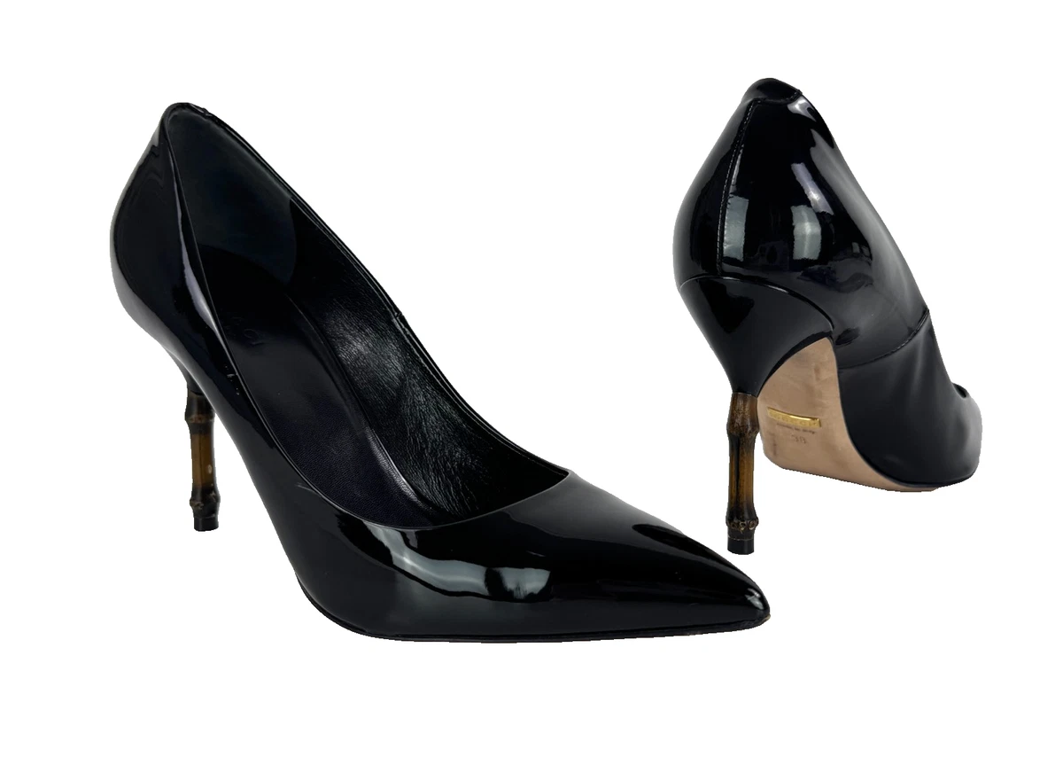 Gucci Black Bamboo In Women's Heels for sale | eBay
