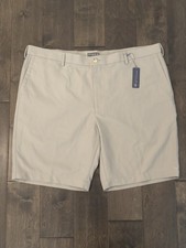 Peter Millar Crown Sport Men  s Stone Beige Salem Performance Shorts Size 42 NWT