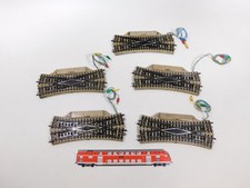 5x M rklin H0 AC 5207 Slip Switch / DKW, Defective/defect, M-TRACK CU351-1