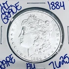 1884 MORGAN SILVER DOLLAR AUTHENTIC HI GRADE U.S. MINT COIN FREE SHIPPING 7625