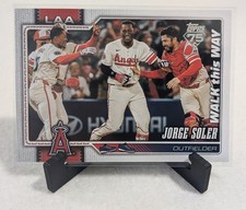 2026 Topps Jorge Soler #162 Walk This Way Variation Short Print SP Angels