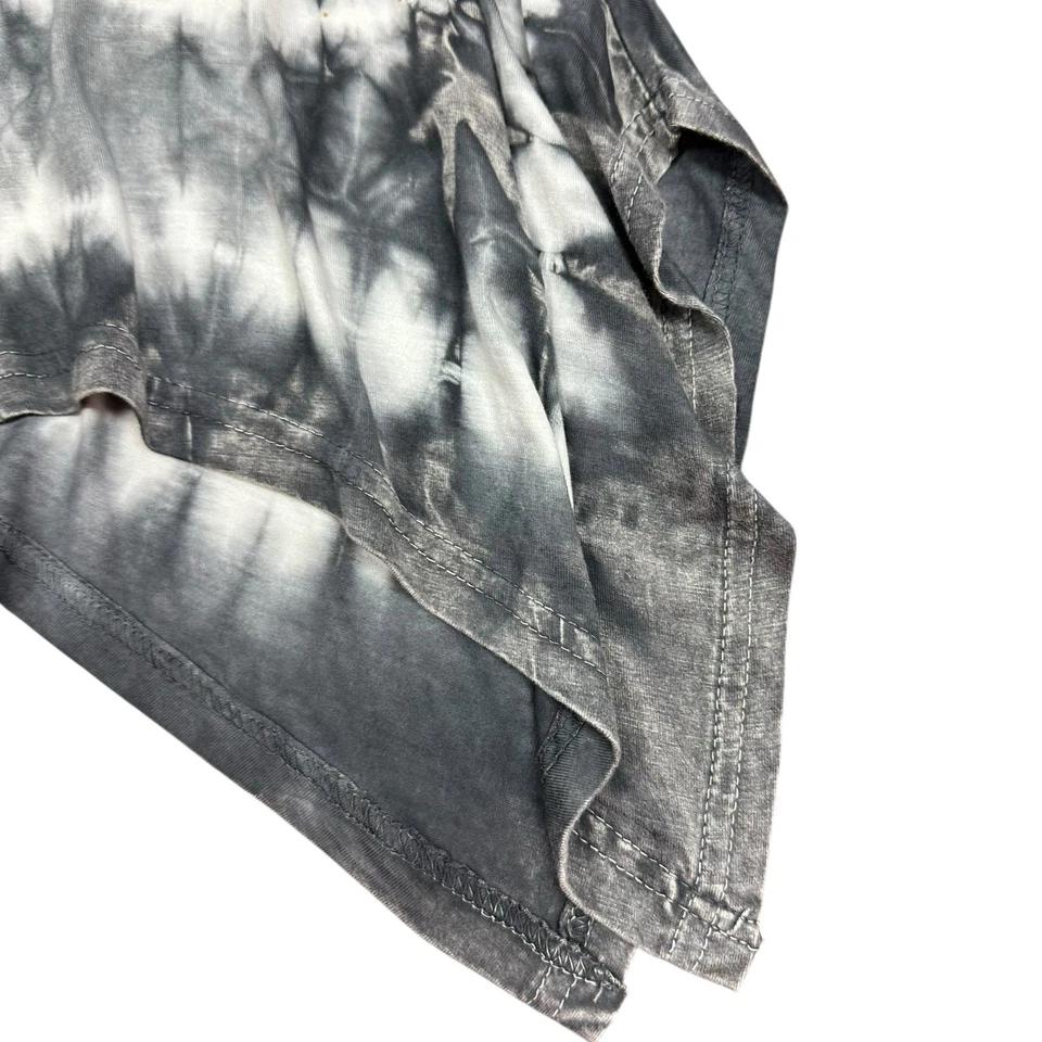 VESTIDO TÚNICA MUJER BOUTIQUE INDIA OS TALLA ÚNICA GRIS TIE DYE HIPPIE FESTIVAL PLAYA Foto 2 de 4