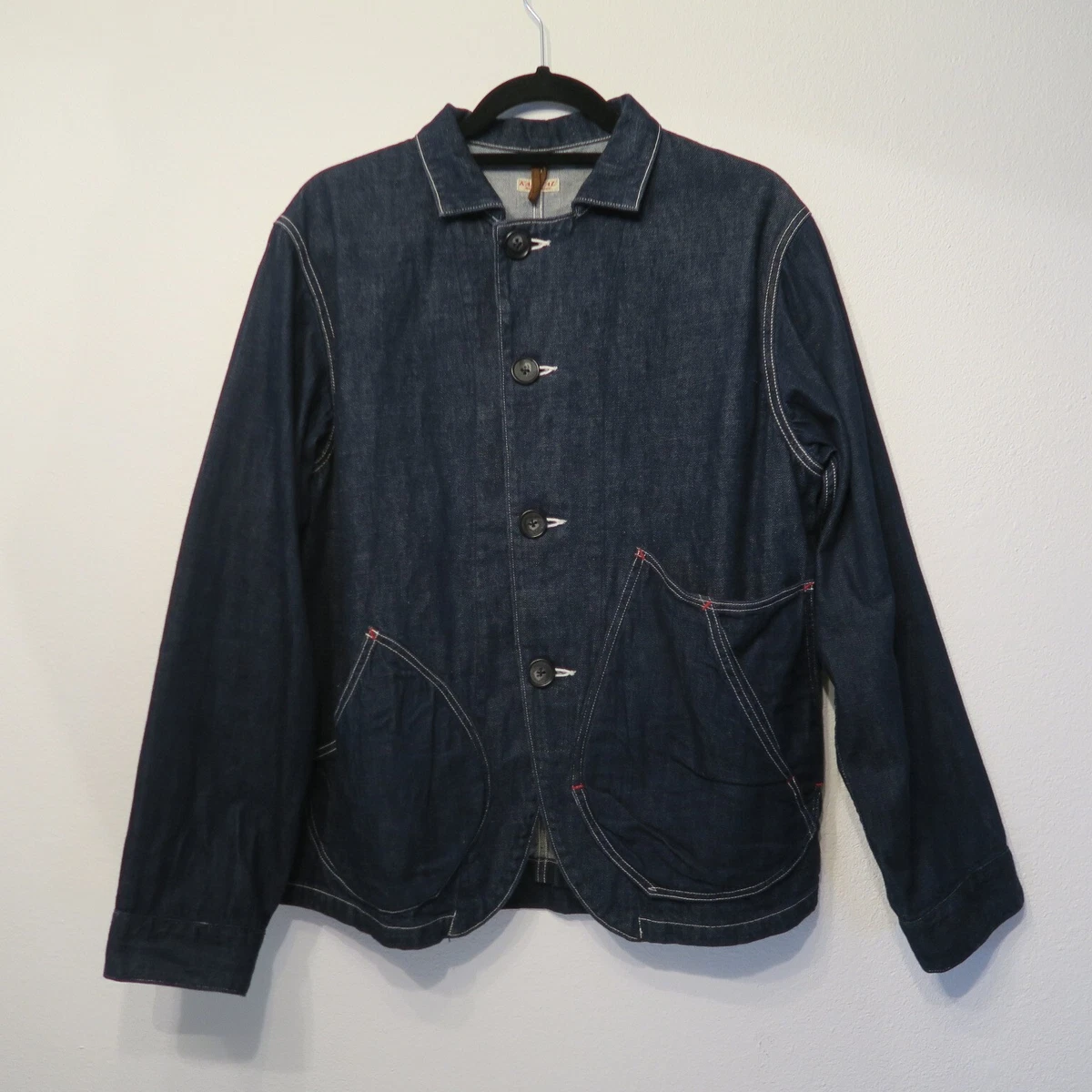 Kapital Unisex 12oz Denim x 8oz Denim Jacket Ringoman CA Indigo Japan Coat 2 M
