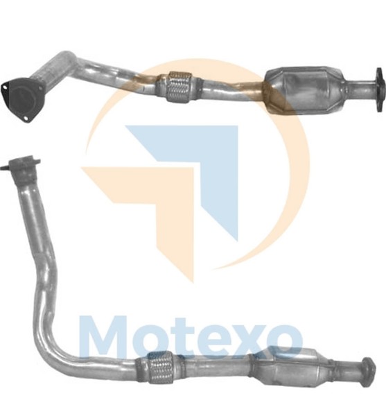 BM80028H Abgasgenehmigter Diesel Katalysator +Montagesatz +2 Jahre Garantie-image