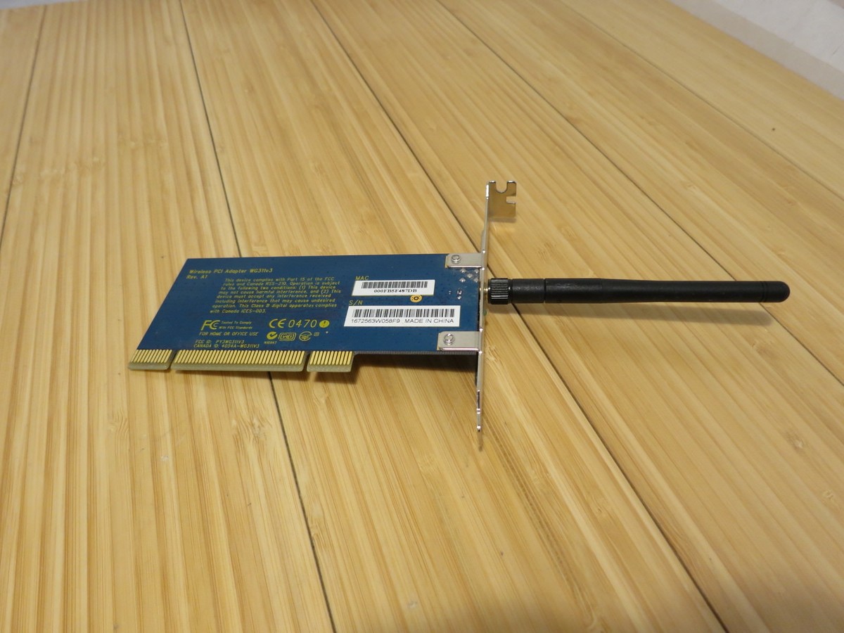 Adaptateur PCI sans fil NETGEAR (WG311v3) testé et garanti