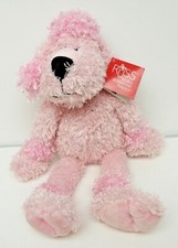 COLLECTIBLE Russ Berrie 14" Stuffed Pink Poodle Dog Plush Beanie 39680