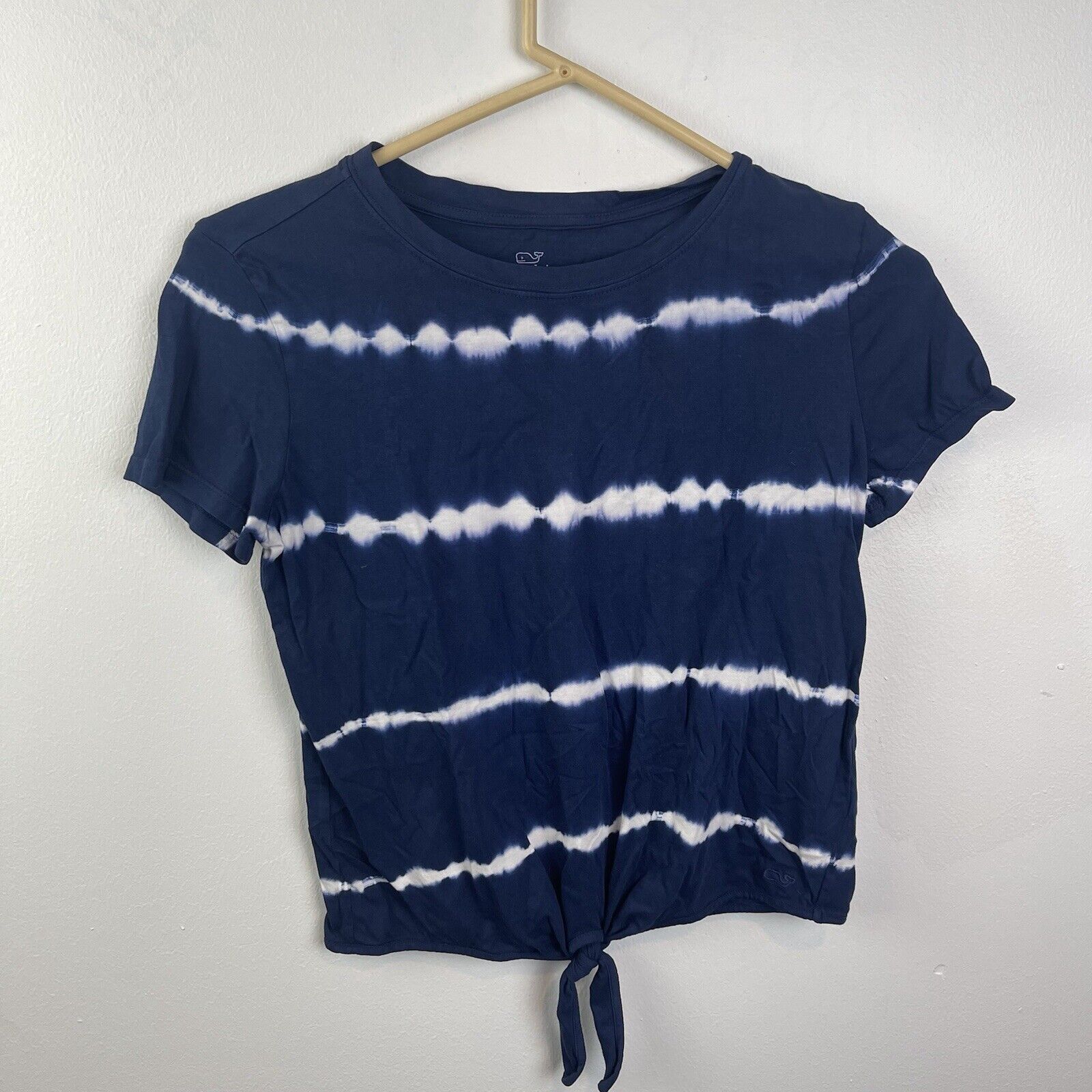 Sale price Vineyard Max 66% OFF Vines Girls Blue & White Size Cropped Top Large