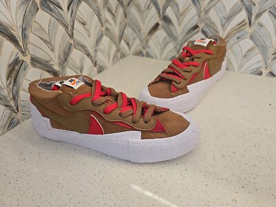 Nike x Sacai Blazer Low 'British Tan' DD1877 Men's Shoes Size 10