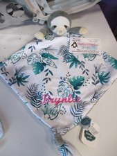 Sloth Knotted Security Blanket Personalized Security Blanket Baby Blankie