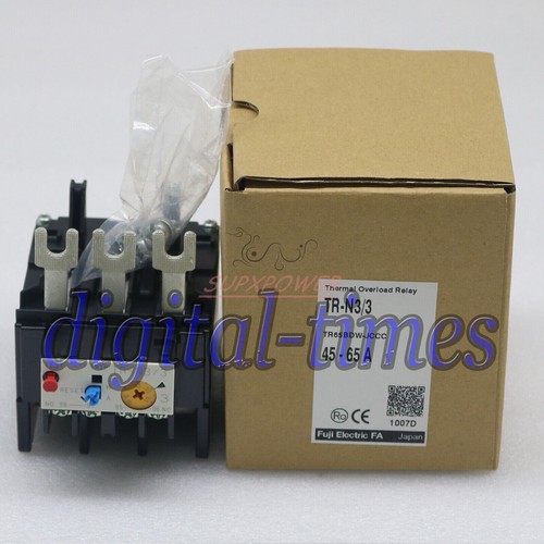 Relais De Surcharge Thermique Fuji TR-N3/3 45-65A – Neuf, Qualité Industrielle