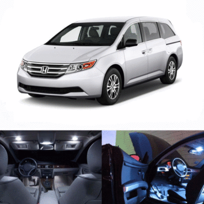 Led White Lights Interior Package Kit For Honda Odyssey 2011 2013